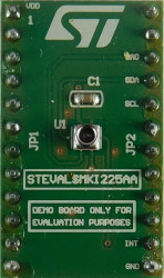 Zestaw rozwojowy czujników, STEVAL-MKI225A, do uzytku z: LPS28DFW, Płytka ewaluacyjna, LPS28DFW Adapter Board, Czujnik