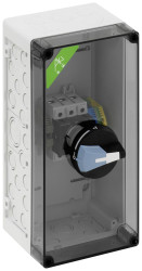 Przełącznik rozłączający Spelsberg AKi-TE 106 Maksymalne napięcie przełączania: 690 V/AC (S x W x G) 150 x 300 x 132 mm