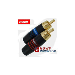 Wtyk RCA 6,7mm RW570 Vitalco