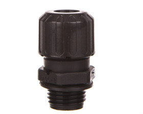 Łącznik poliamidowy rura-skrzynka M16 IP67 czarny LRS 16M/7 E03DK-07010200101 /10szt./