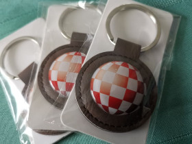 Amiga Boing Ball Luxury Keychain (1 pc)