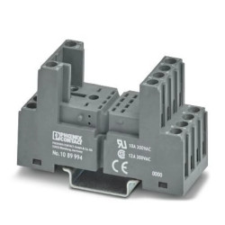 Gniazdo ECOR-2-BSC2/4X21 do przekaźnika REL-IR z 2 lub 4 zestykami przełącznymi