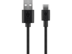 Kabel do ładowania i synchronizacji USB / USB-C 1m Goobay