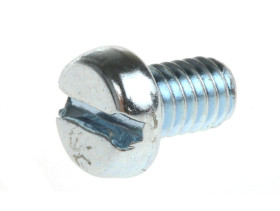 Śruby maszynowe M4 łeb z łbem walcowym Stalowe długość 6.0mm skok 0.70mm