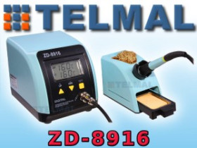 Profesjonalna stacja lutownicza ZD8916 reg. temperatury