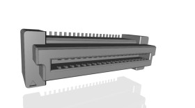 Gniazdo PCB 40 -pinowe 2 -rzędowe raster: 0.8mm typu płytka – płytka Proste SMD