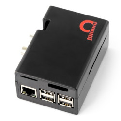 Obudowa do Raspberry Pi i nakładki JustBoom DAC Hat - czarna