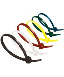 Opaska kablowa 150x3,6mm kolorowa 28302 /4x2+C2505szt./