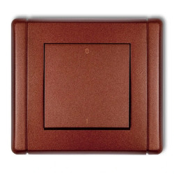 FLEXI Łącznik dwubiegunowy brązowy metalik 9FWP-9