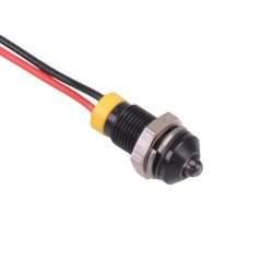 Q6P7BXXSY02E Super Bright Yellow Flush 6mm 2VDC LED Panel Indicator IP67 APEM