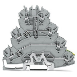 Podkładka termiczna WAGO poziomy: 4 22 → 12AWGWciskany zacisk Cage Clamp TOPJOB S