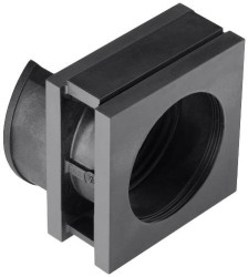 HellermannTyton 440-00040 Dysza pojedyncza VP-L_32-33_Ins-sgl-PL-BK, (D x S x W) 32 x 42.20 x 20 mm, TPE, 1 szt.