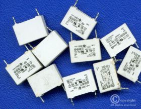 100nF/275V ISK r=15mm KONDENSATOR MKP X2 (10 SZTUK)