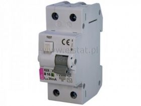 Wyłącznik różnicowy jednofazowy 16A/30mA AC