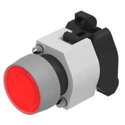 Element wykonawczy przycisku, Siłownik, do uzytku z: Urządzenia przełączające, Szary, 29, Utrzymane