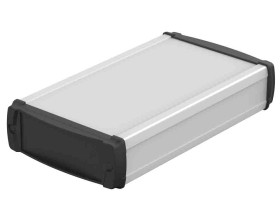 Obudowa ogólnego użytku Aluminium szerokość zew. 200 mm długość zew. 120 mm wys. zew. 42 mm Bopla IP40 Aluminium
