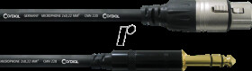 CFM 6 FV CORDIAL 1x 3.5 mm jack stereo, 1x XLR female 3-pin, 6.00 m