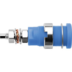 Sch&#xFC;tzinger DI SEB 6446 Ni/GN Safety Socket Green 1pc