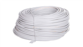 Przewód Mieszkaniowy H03vv-F (Omy) 3X0,5 Żo Biały /100M/