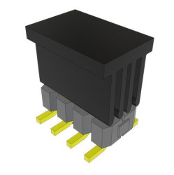 Wtyk PCB 8-pinowe raster: 2.54mm 2-rzędowe Samtec Montaż powierzchniowy