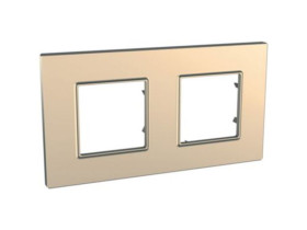 UNICA QUADRO Ramka 2 podwójna copper MGU6.704.56 SCHNEIDER ELECTRIC