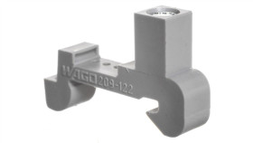Blokada Koncowa Na Szyne Aluminiową 209-122 /25Szt./
