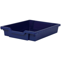 Gratnells Shallow Education Storage Tray 312 x 427 x 75mm Midnight Blue