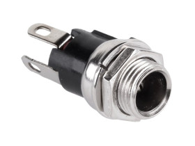 Gniazdo DC 2.1/5.5 przykręcane