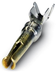 Receptacle, 0.22-0.56 mm², crimp connection, nickel-plated/gold-plated, 1603327