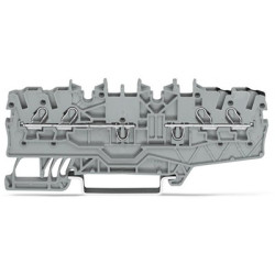 Kostka zaciskowa na szynie DIN WAGO poziomy: 1 24 → 16AWGWciskany zacisk Cage Clamp TOPJOB S