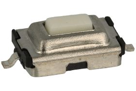 Mikroprzycisk; 3,7x6,1mm; 2,5mm; KAN0441B-025 2B; powierzchniowy (SMD); 2 piny; 0,5mm; OFF-(ON); 50mA; 12V DC; 160gf; Tactronic;