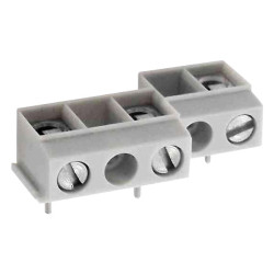 CamdenBoss CTB2050/2 2 Way 24A Standard Profile 90&#xB0; Terminal Block 10mm Pitch
