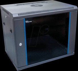 GC-R0007 19" wall-mounted enclosure, 9U, depth 450 mm