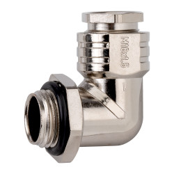 LAPP 52107810 SKINDICHT® RWV-M16x1.5 Brass Angled Screwed Gland Silver
