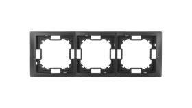 Simon Basic Neos Ramka Potrójna Grafit Matowy Bmrc3/28