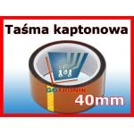 Taśma kaptonowa szerokość: 40mm