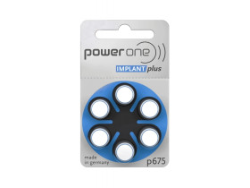 BATERIA DO AP. SŁUCH. IMPLANT PLUS POWER ONE VARTA 675 6szt./bl