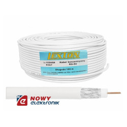 Przewód konc. 75Ω RG6 1.02 CCS 64x0.12AL