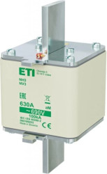 Wkładka bezpiecznikowa NH3 630A aM 690V 004186432 /3szt./