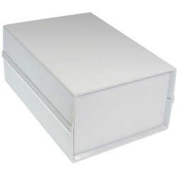 KM141J Obudowa ( 137x126x82 ) jasnoszary ABS