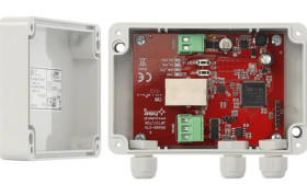 Interfejs RS485-ETHERNET przeznaczony do współpracy z zasilaczami serii EN54C-LCD oraz HPSG3-LCD