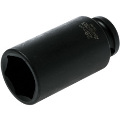 Teng 920628N Deep Impact Socket Hexagon 6-Point 1/2in Drive 28mm