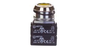 Przycisk Sterowniczy 30Mm Żółty 4Z Z Samopowrotem W0-Nef30-K4x G