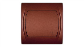 Logo Łącznik Krzyżowy Podświetlany Brązowy Metalik 9Lwp-6L