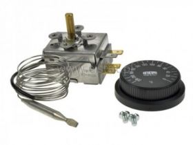 Termostat mech. z kapilarą, zakres: 0...+220°C