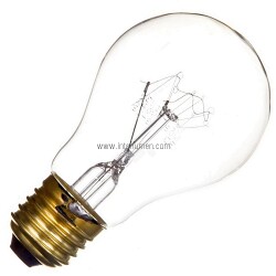 E27 235V 75W klar A60/Al Helios 4919 syg. 8000h