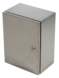 Szafka ścienna rozdzielcza 400 mm 300 mm 200mm Stal nierdzewna typu 304 ABB RAL 7035