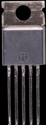 LM2576HVT5.0/NOPB 3-A step-down voltage regulator, fixed, 4 - 60 V, 5 V, TO-220-5