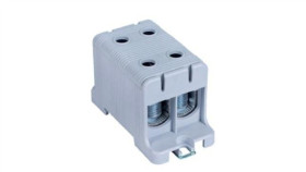 Blok Rozdzielczy - Odgałęźny 2 - Polowy 16-95Mm2 Szary Montaż Płaski Fj-E95/2...