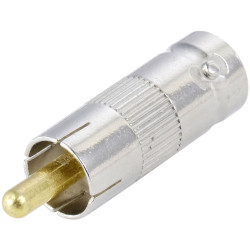 TruComponents 160707 BNC adapter BNC socket - RCA plug (phono)